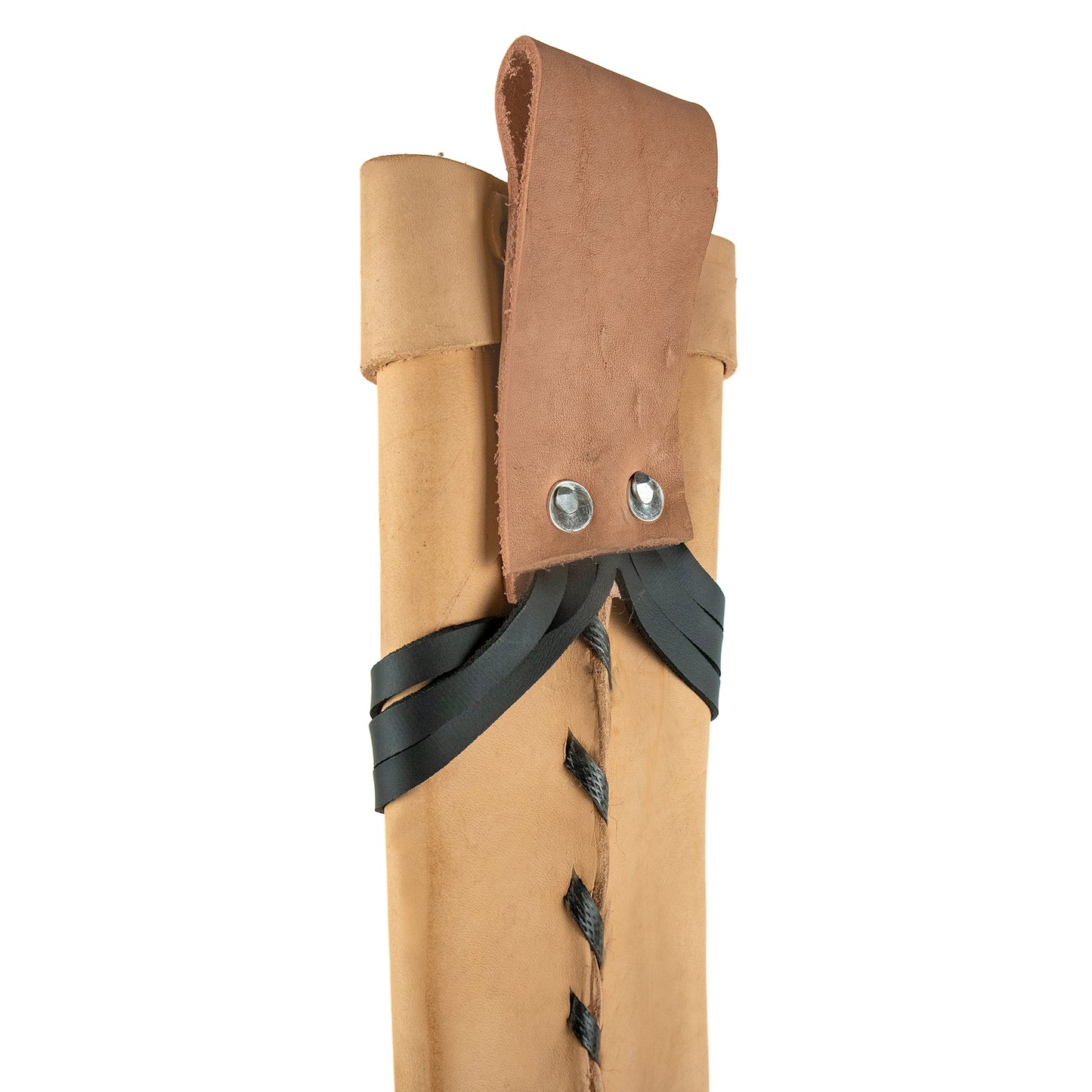 Terra SH-197-18P Leather Protective Genuine Sheath for 18" Machete, Attaches to Belts – Natural