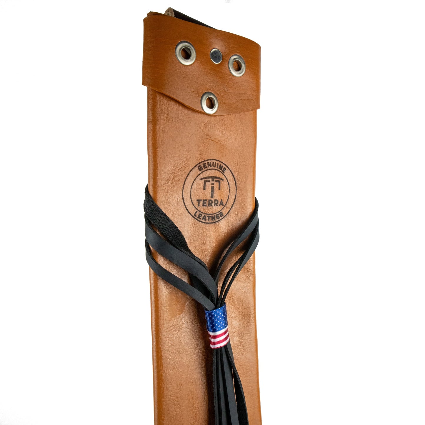 Terra SH-180-18P Leather Protective Genuine Sheath for 18" Machete, Attaches to Belts – Beige